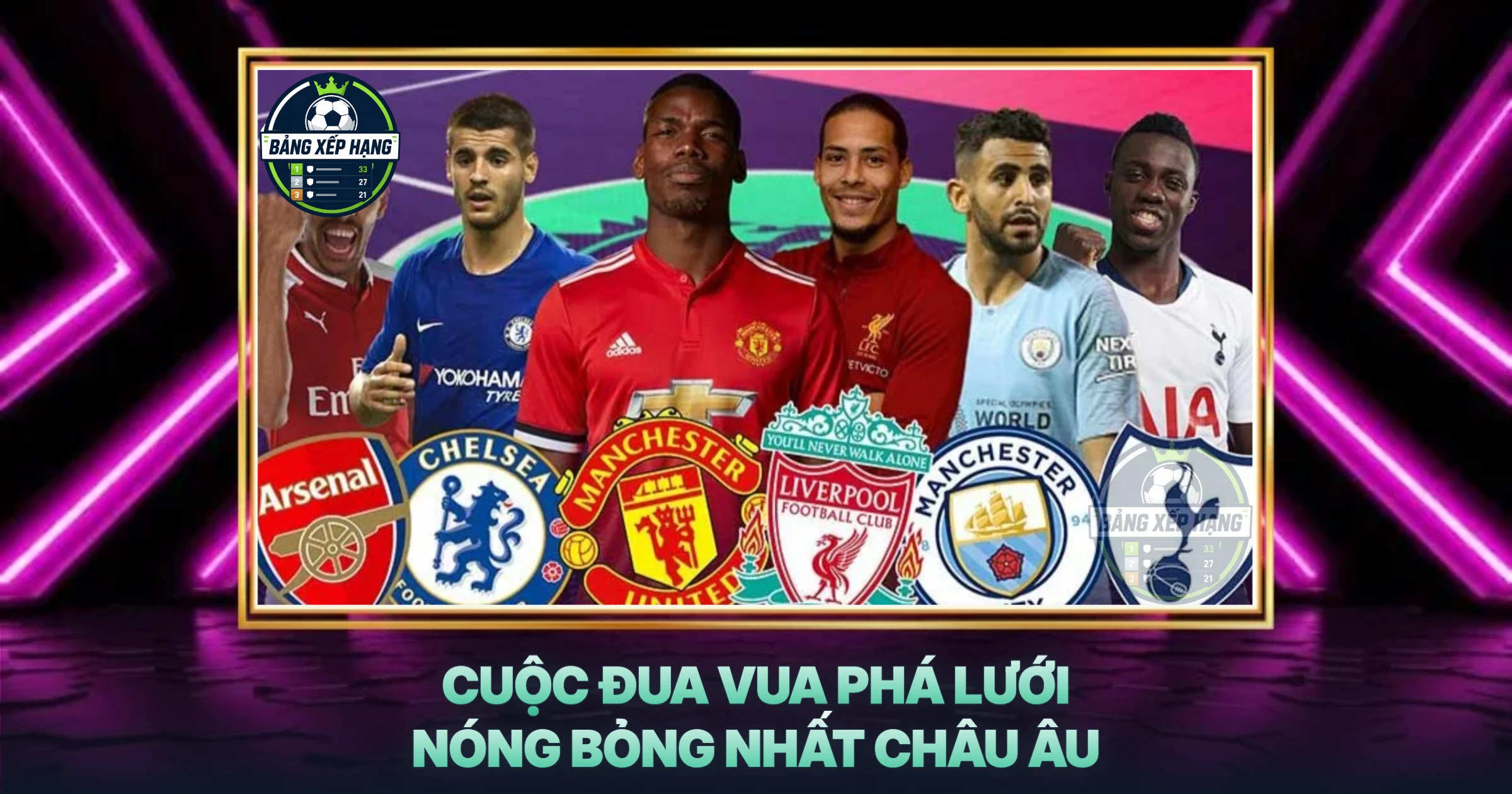 Cuộc Đua Vua Phá Lưới Nóng Bỏng Nhất Châu Âu