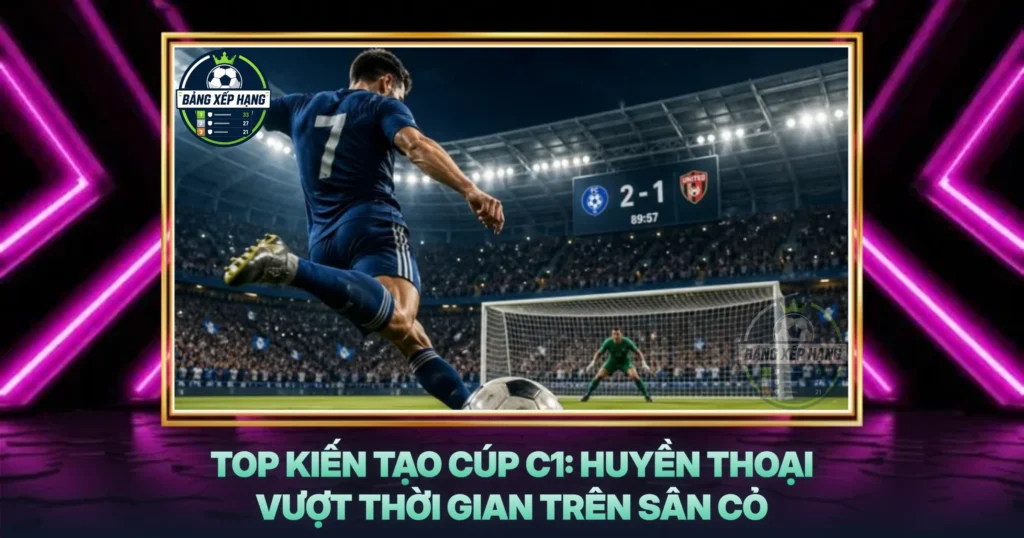Top Kien Tao Cup C1 Huyen Thoai Vuot Thoi Gian Tren San Co